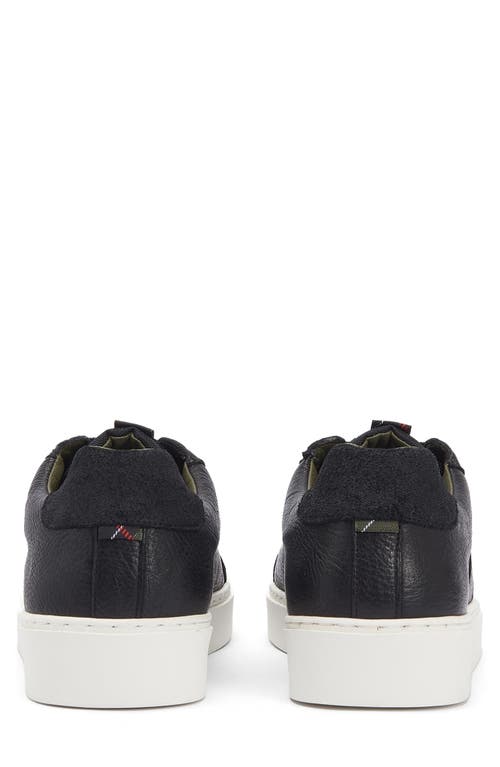 Shop Barbour Ponting Sneaker In Black