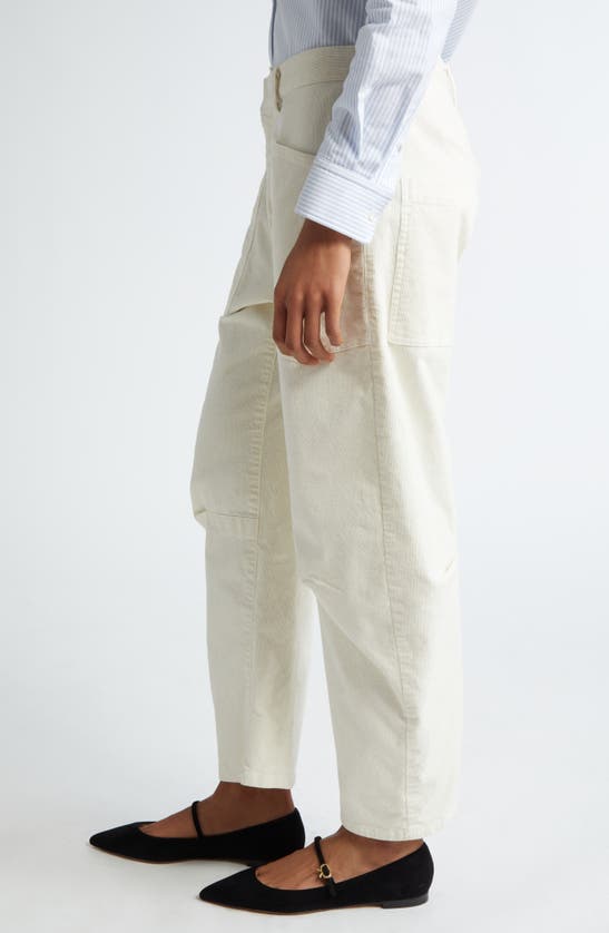 Shop Nili Lotan Shon Corduroy Pants In Stone