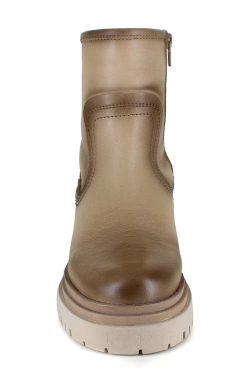 Shop National Comfort Rafaela Platform Bootie In Cream Leather