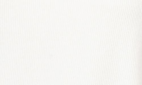 Gibsonlook Tie Back Rib Sweater In White