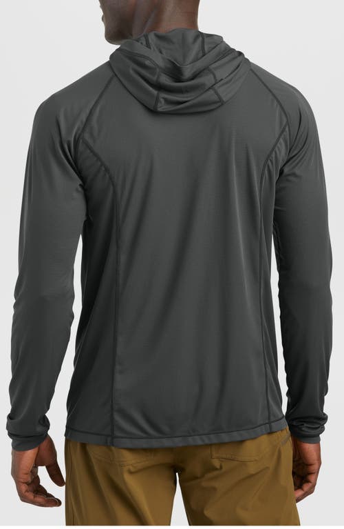 Outdoor Research Echo Recycled Polyester Hoodie In Storm