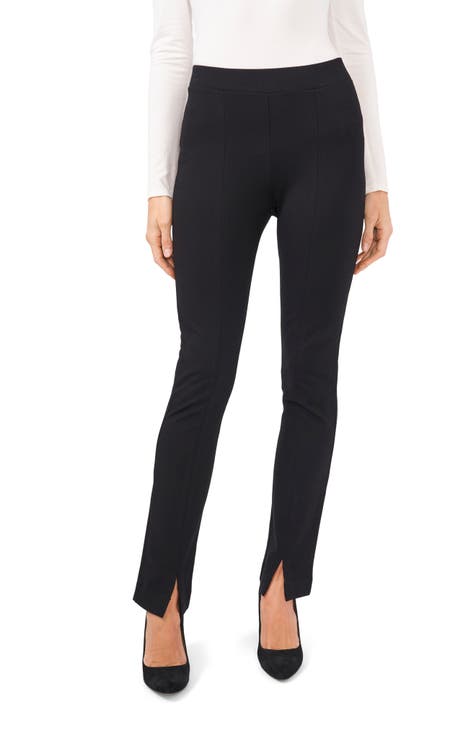 DKNY Ladies' Ponte Pant (Black, Medium) 