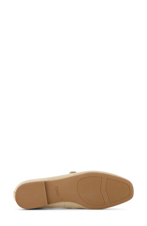 Shop Toms Bianca Mary Jane Flat In Natural