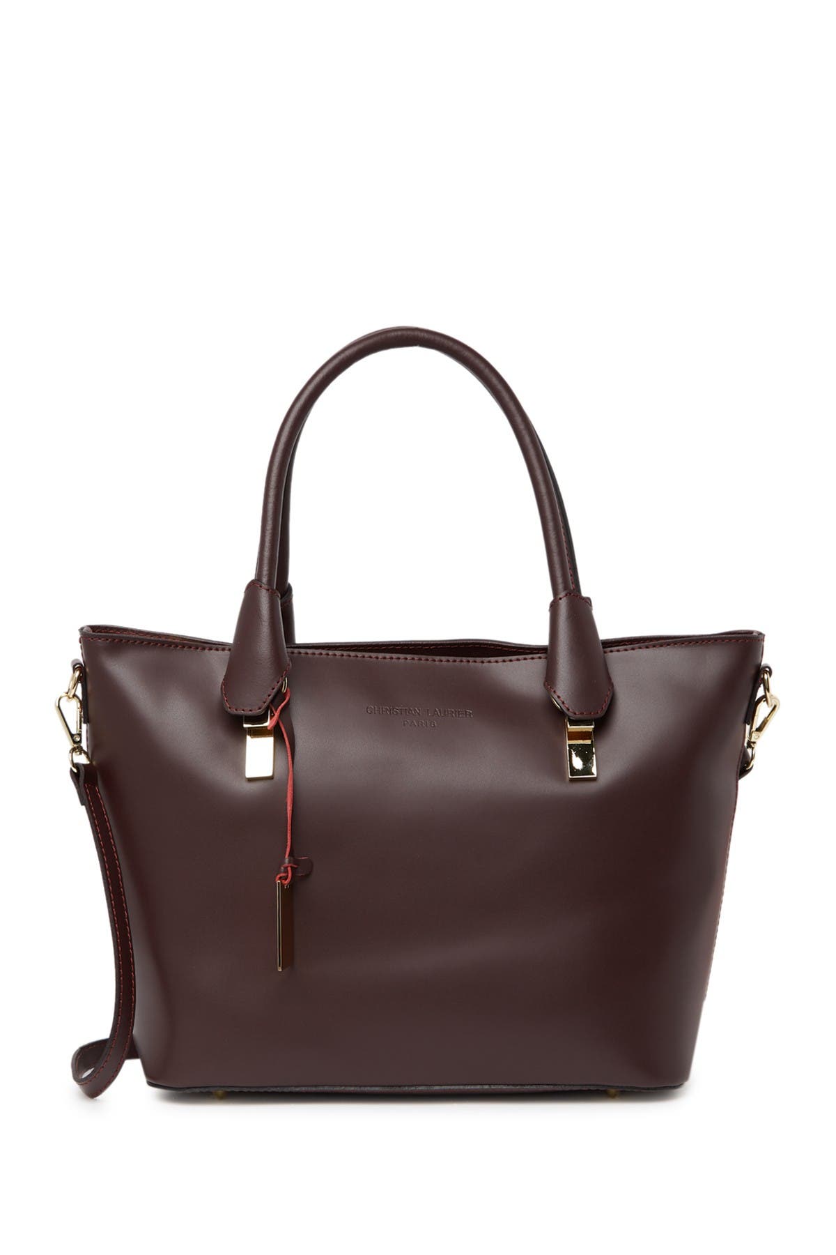 CHRISTIAN LAURIER | Nelly Leather Shoulder Tote Bag | Nordstrom Rack