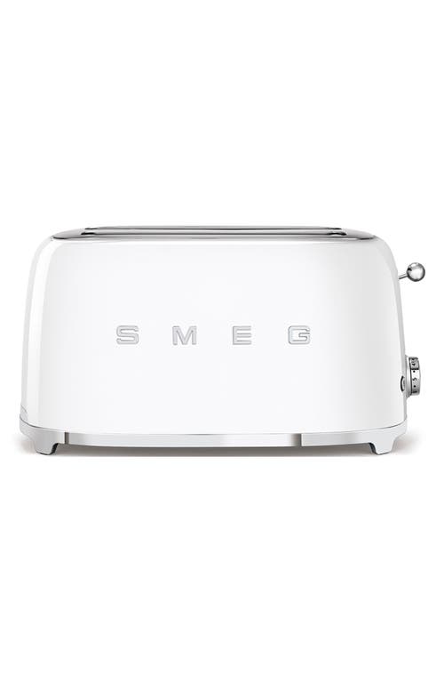 Shop Smeg 50s Retro Style Four-slice Toaster In White