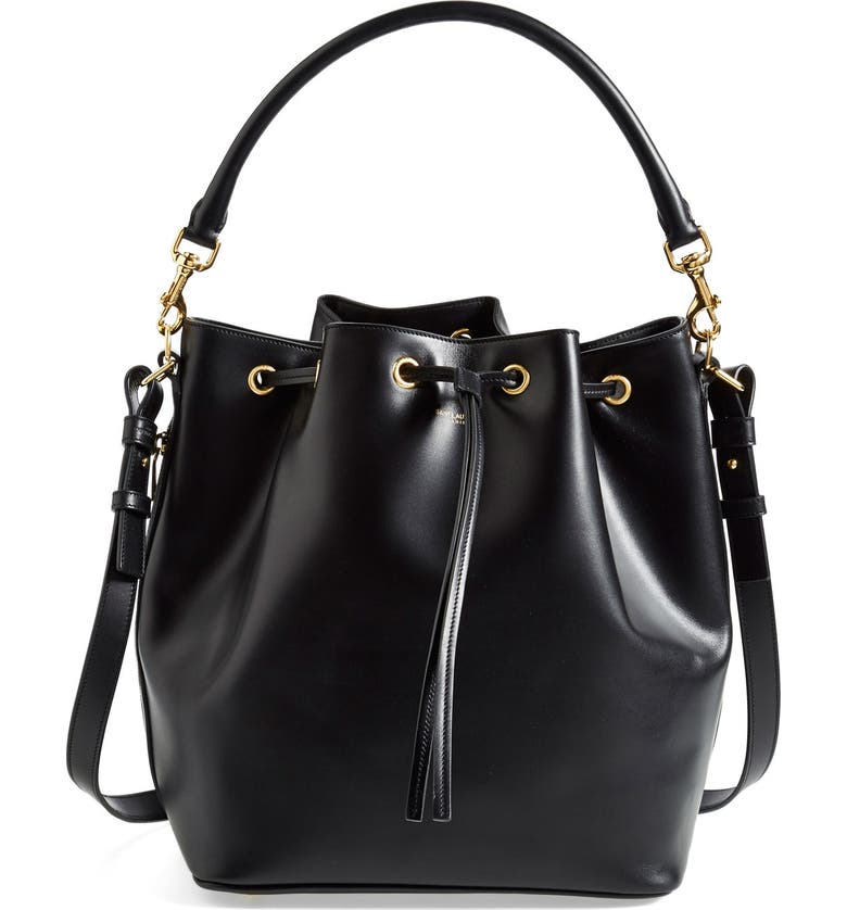 Saint Laurent 'Emmanuelle' Leather Bucket Bag | Nordstrom