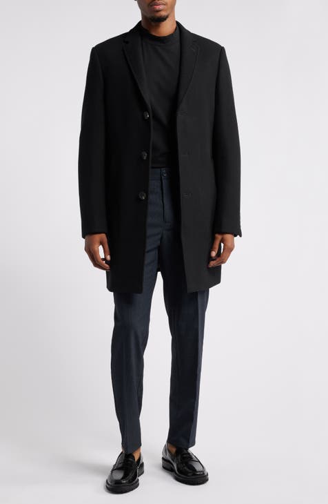 Men's Black Wool Coats | Nordstrom