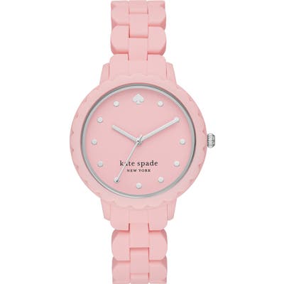 Kate Spade New York Morningside Silicone Strap Watch,