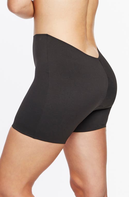 Shop Tc Dress Rehearsal Low Back Shaping Shorts In Black