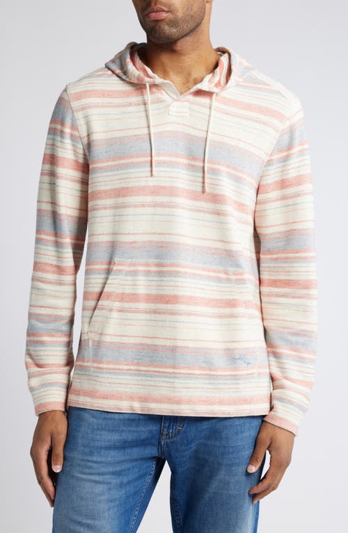 Tommy Bahama Coral Coastline Baja Hoodie in Red Ginger 