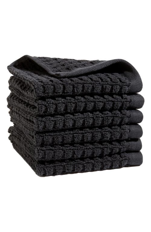 DKNY Quick Dry 6-Pack Cotton Washcloths in at Nordstrom