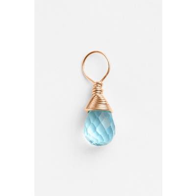 Nashelle 14K-Rose Gold Fill & Semiprecious Stone Charm