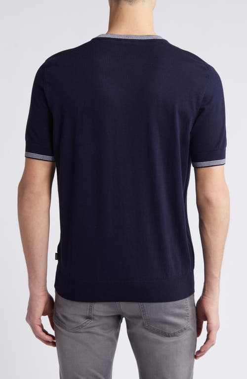 Shop Hugo Boss Boss Mailan T-shirt In Dark Blue