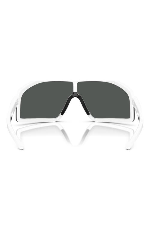 Scuderia Ferrari 43mm Shield Sunglasses In White