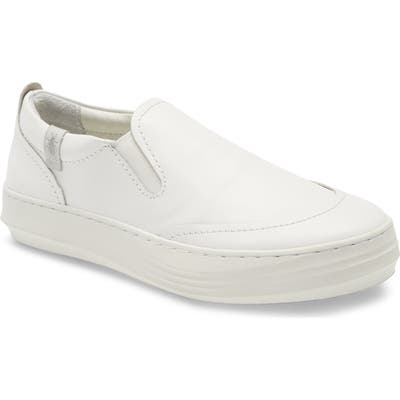 Fly London Cezi Platform Sneaker - White