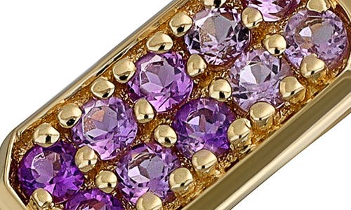 BONY LEVY BONY LEVY 14K GOLD PAVÉ AMETHYST RING