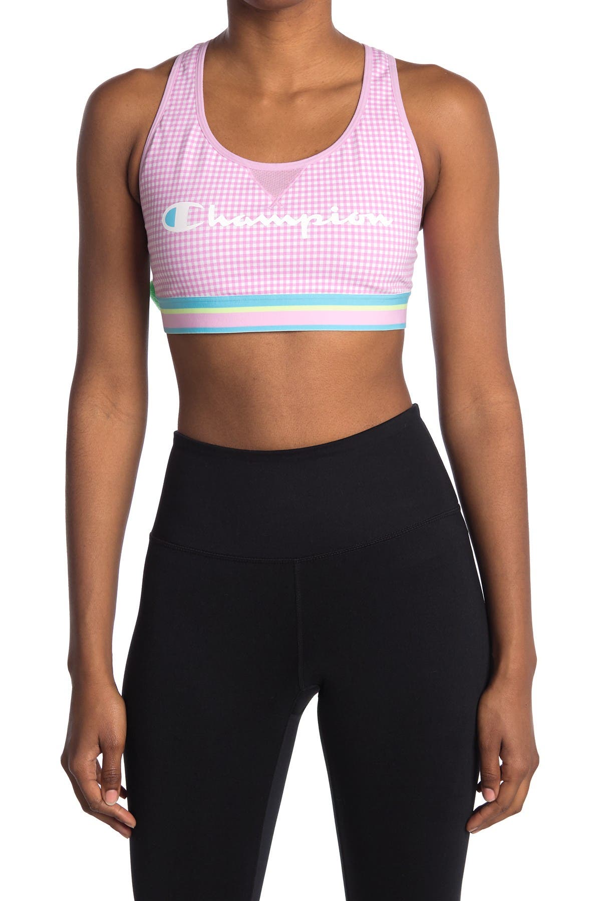 champion crop top bra