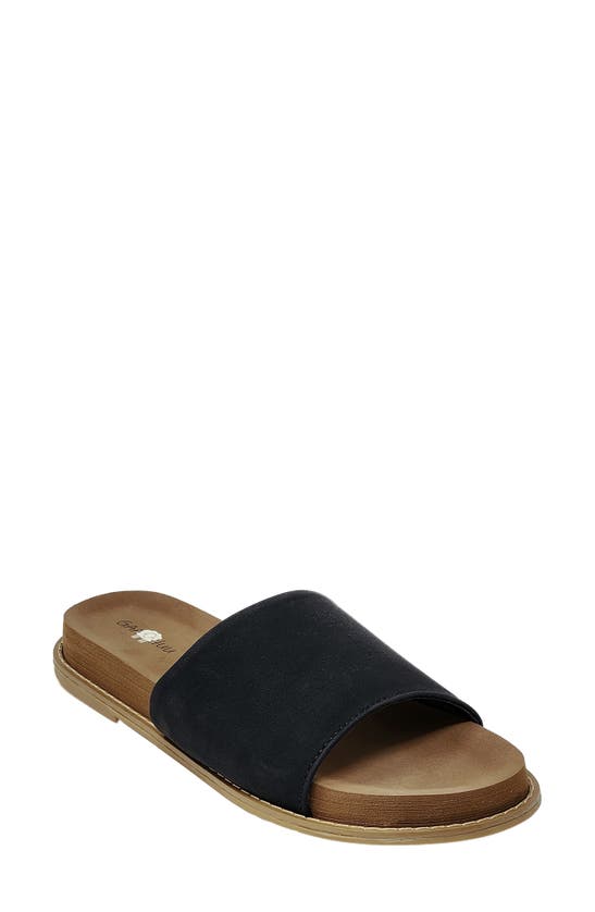 Shop Gaahuu Slide Sandal In Black