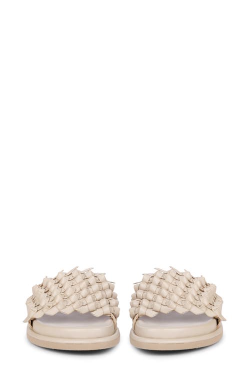 Saint G Caterina Slide Sandal In Beige