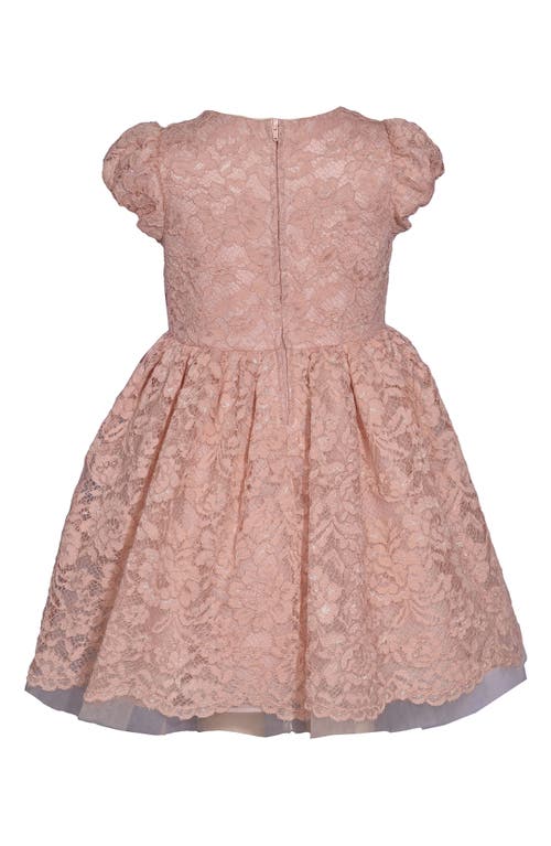 IRIS & IVY IRIS & IVY KIDS' METALLIC LACE PARTY DRESS 