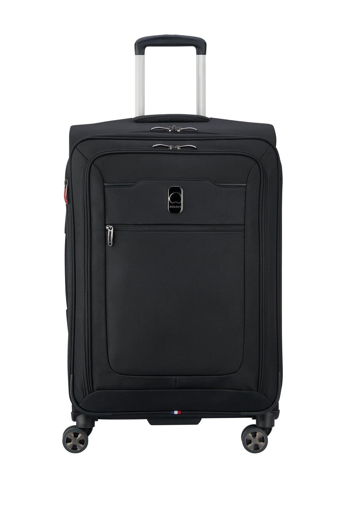 Delsey Hyperglide 25" Expansion Spinner Suitcase In Black