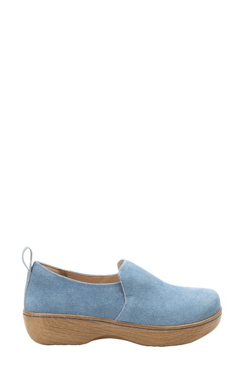 Alegria By Pg Lite Orygin Tulip Slip-on Shoe In Jean Jeanie