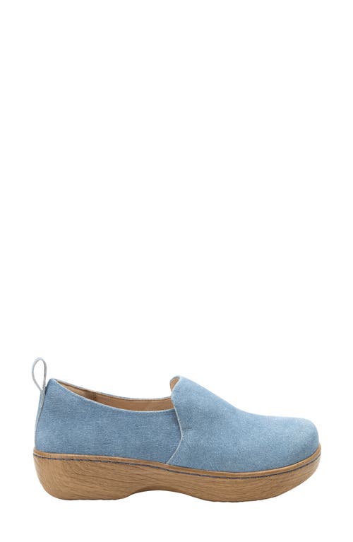 Shop Alegria By Pg Lite Orygin Tulip Slip-on Shoe In Jean Jeanie