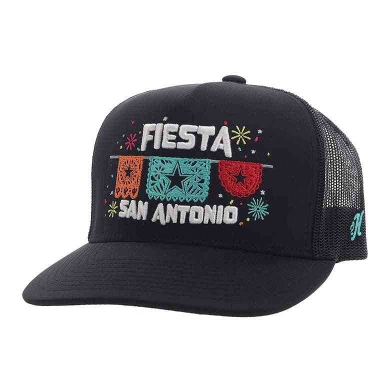 Hooey Black Dallas Cowboys Nfl Fiesta Adjustable Trucker Hat