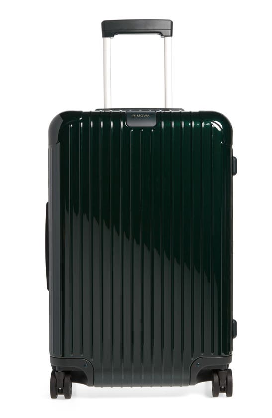 Shop Rimowa Essential Check-in Medium 26-inch Wheeled Suitcase In Green