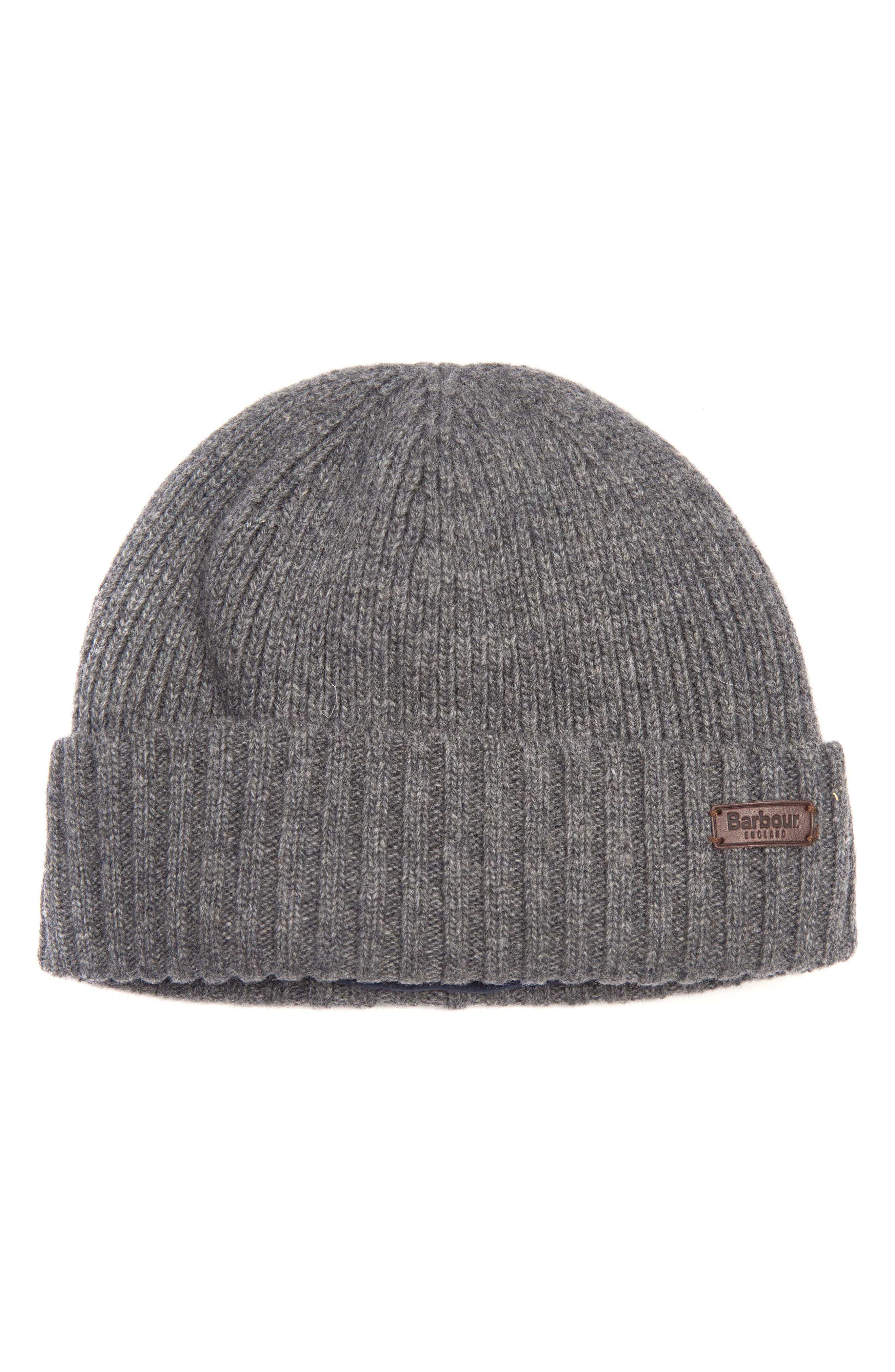 mens barbour carlton beanie hat