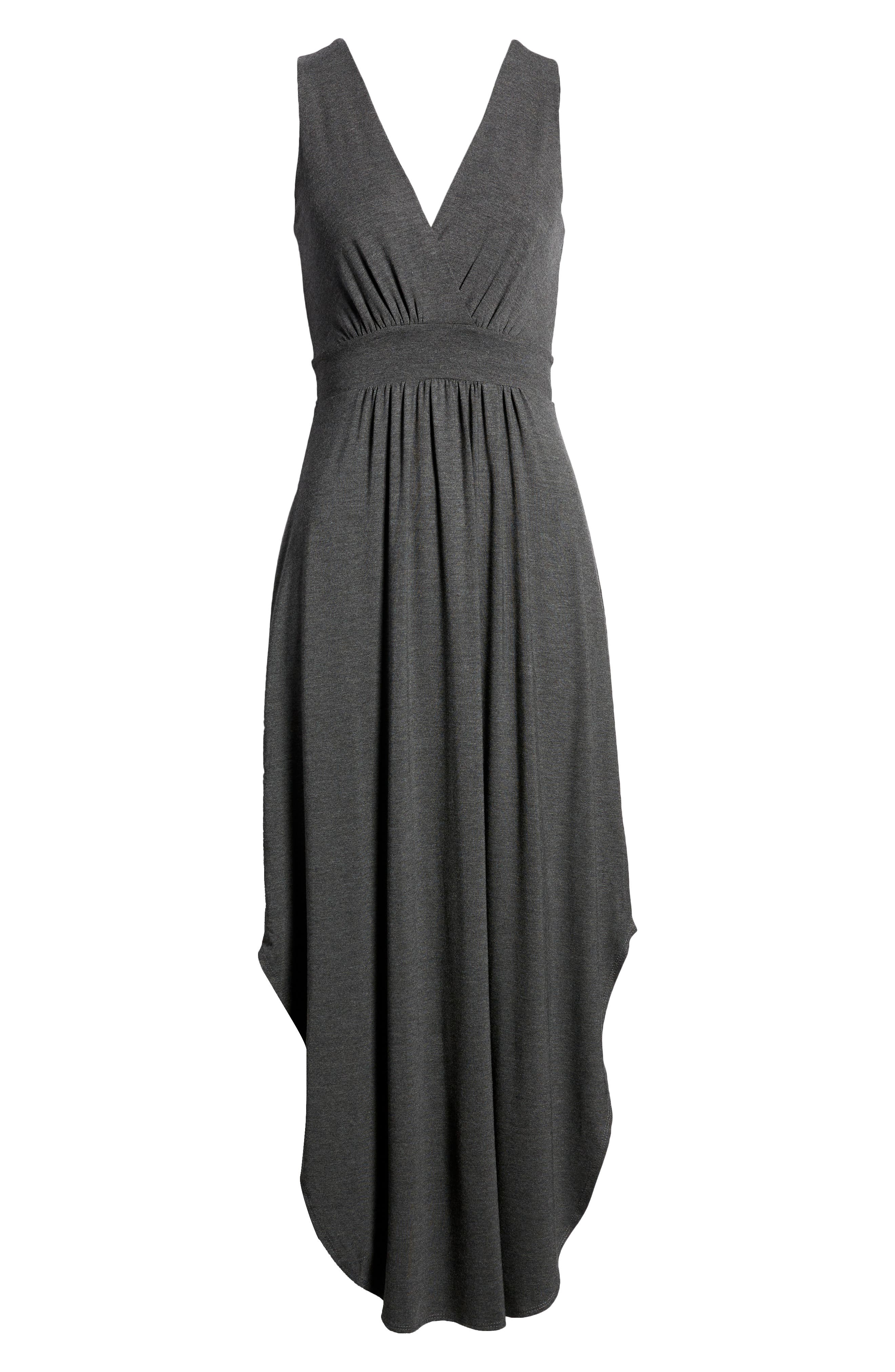 simple gray dress