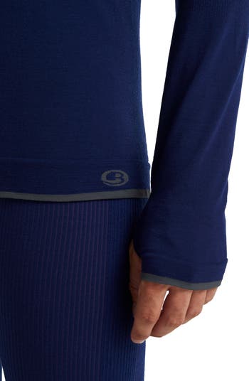 Icebreaker Bodyfitzone™ Merino 200 Zone Long Sleeve Thermal T-shirt In  Black