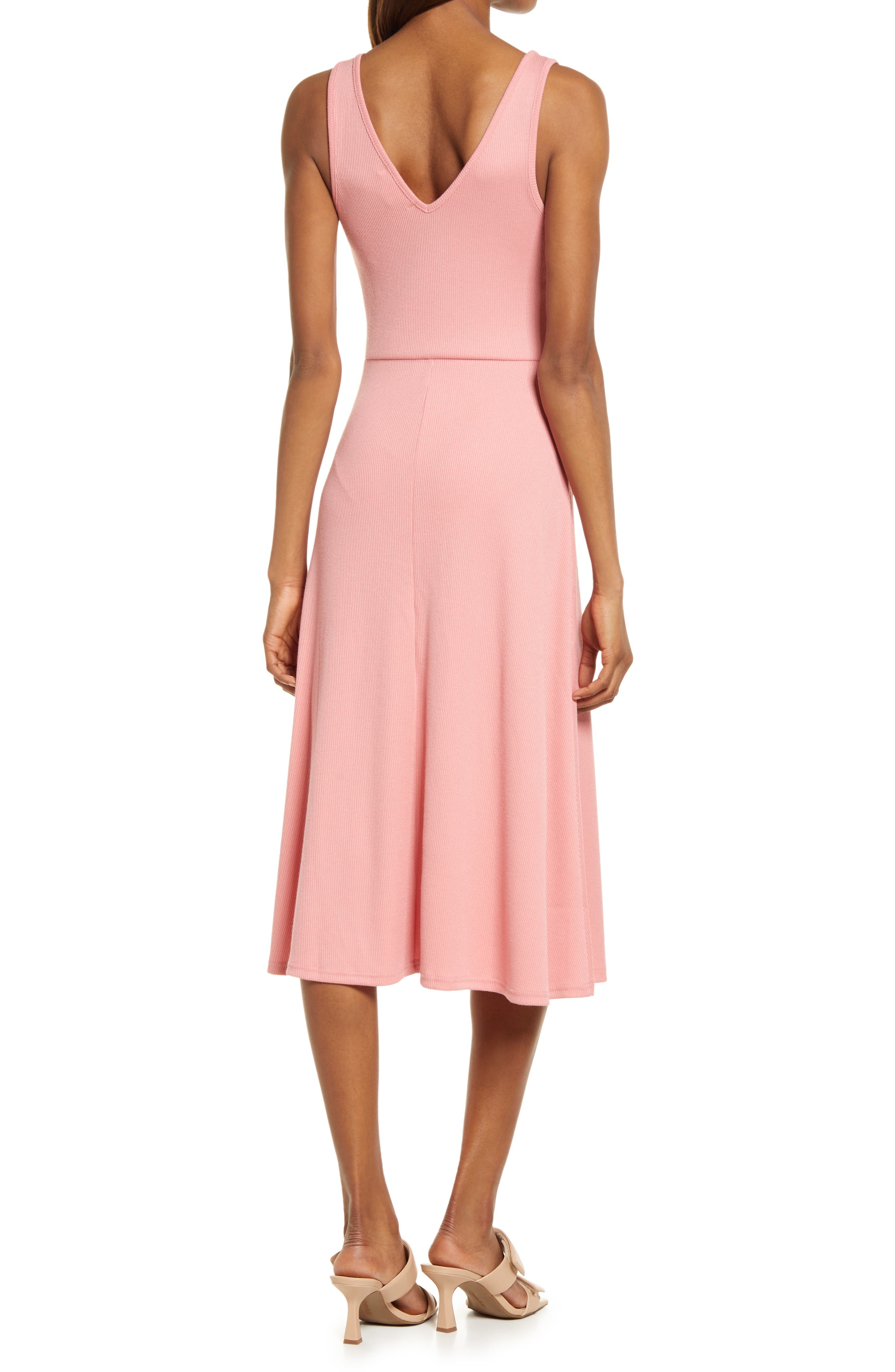Treasure \u0026 Bond A-Line Tank Midi Dress 