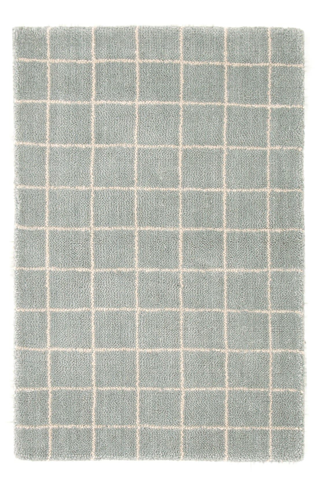 Dash & Albert Grid Tufted Wool Rug Nordstrom