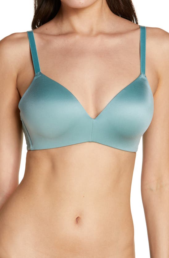 B.tempt'd By Wacoal Future Foundations Wire-free Lace T-shirt Bra In Trellis