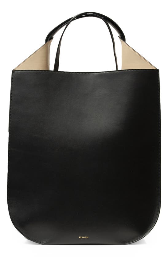 REE PROJECTS LARGE HELENE LEATHER TOTE