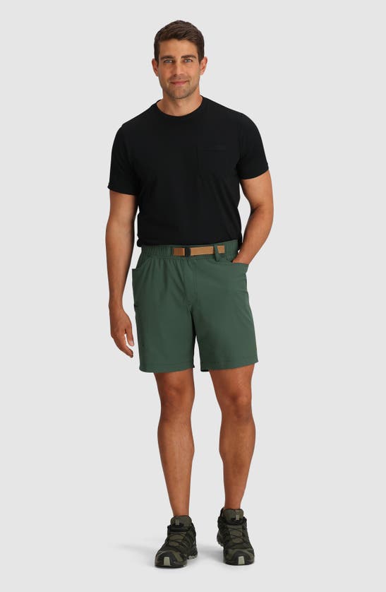 Shop Outdoor Research Ferrosi Ripstop Shorts In Grove