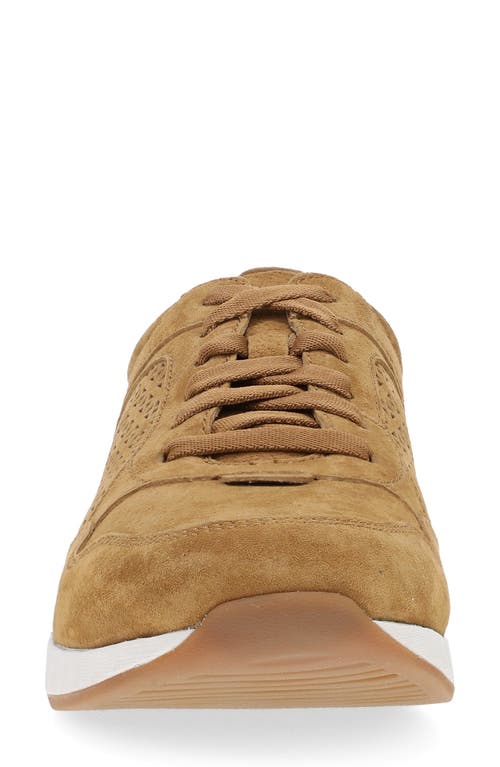 Dansko Catie Sneaker In Tan Suede