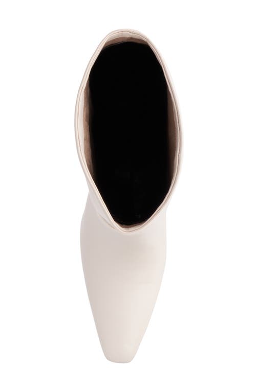 Torgeis Tall Belt Boot In Beige