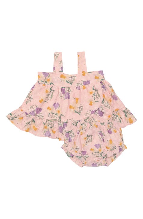 Angel Dear Ditsy Hedgehog Zip Footed Coverall (Baby) at Nordstrom Rack - Baby Girls Rompers & One-Pieces