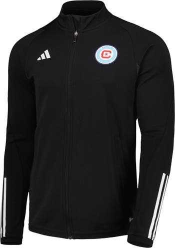 Men's Chicago Fire adidas White For All Chicago Long Sleeve T-Shirt
