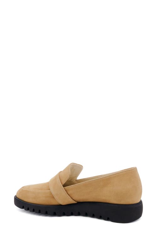 Amalfi By Rangoni Moc Toe Loafer In Taupe Long Beach