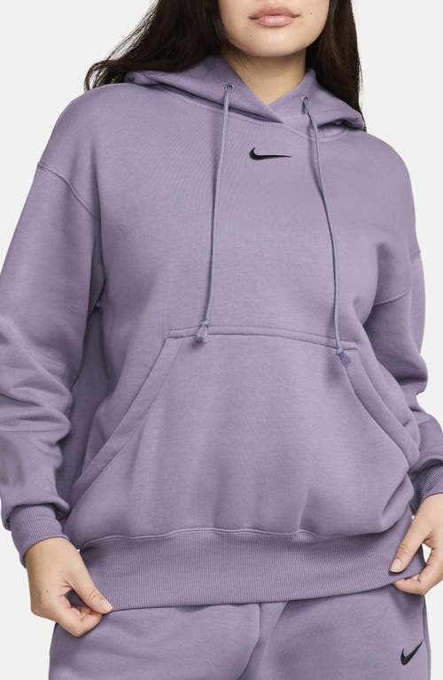 Nike Sportswear Phoenix Oversize Fleece Hoodie In Blue
