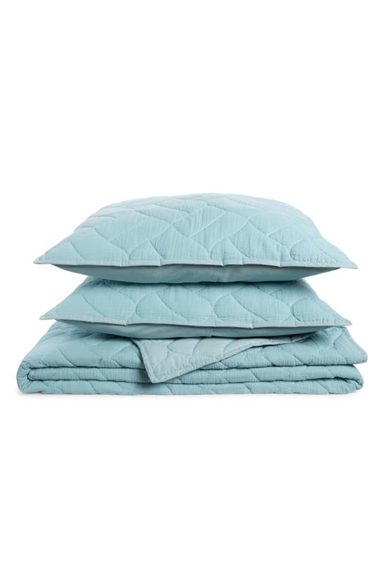 Ugg Aileen Cotton Quilt Set In Blue