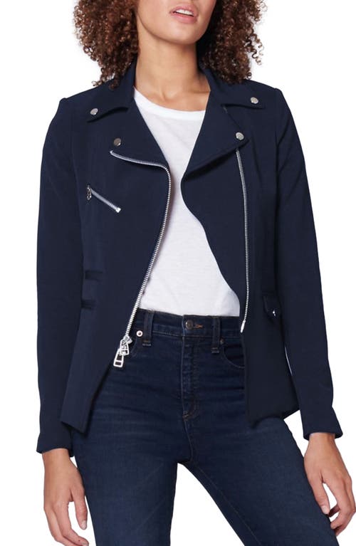 Veronica Beard Hadley Neoprene Moto Jacket at Nordstrom,