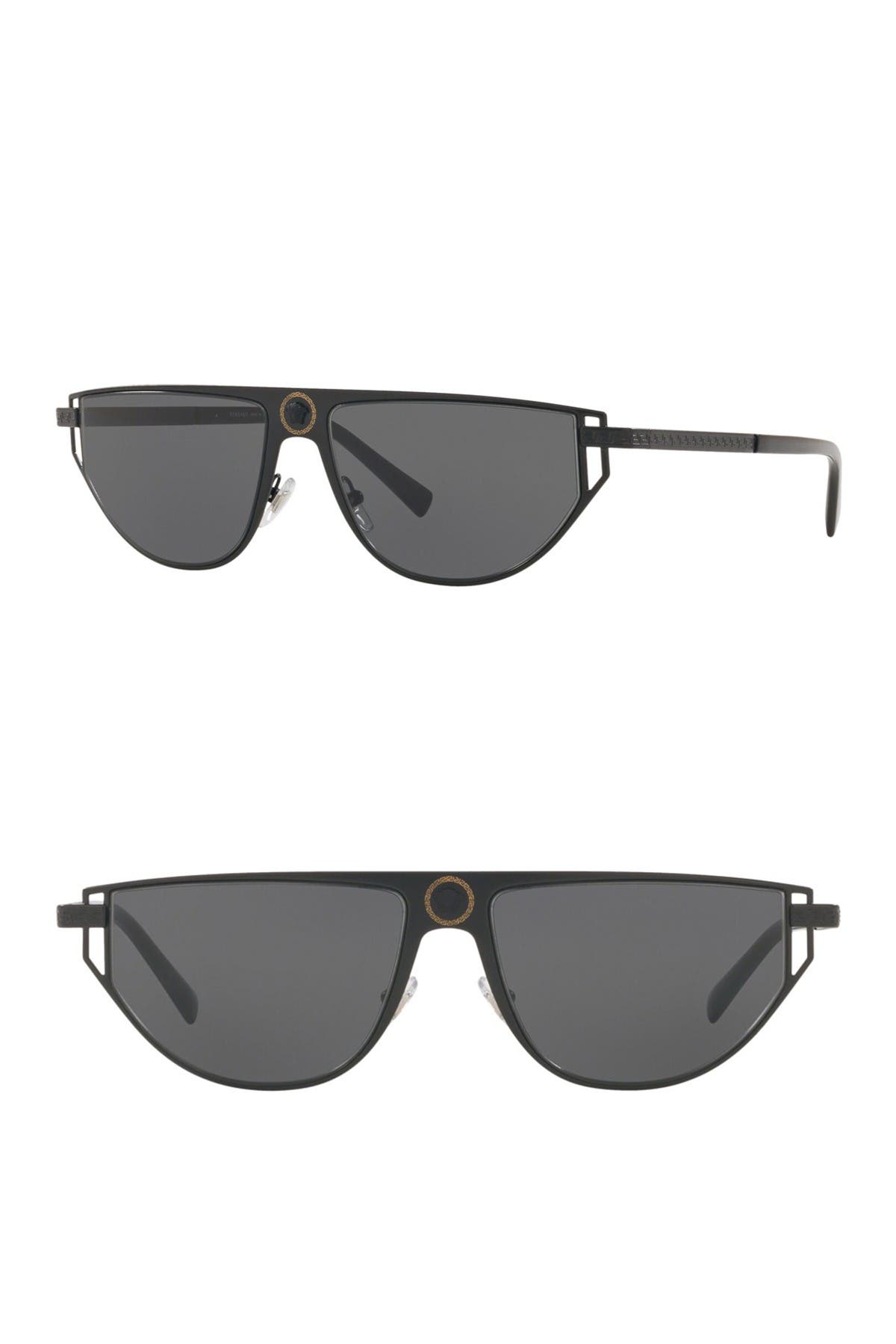 Versace | 57mm Flat Top Sunglasses 