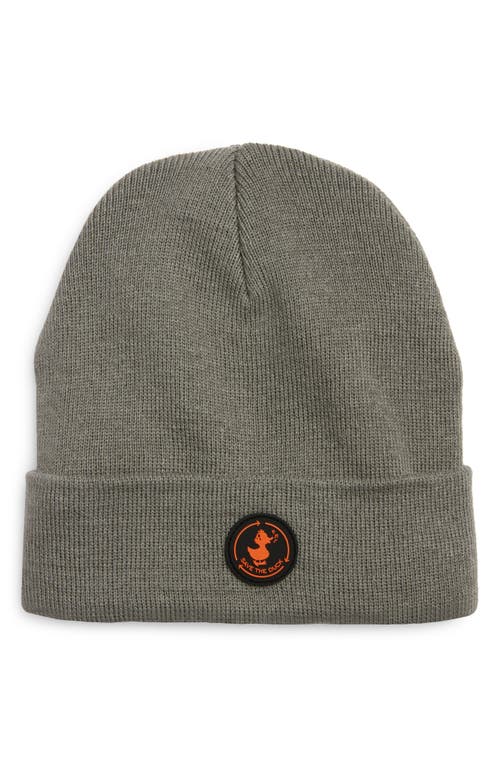 Save The Duck Kids' Fivel Cuffed Beanie In Gray