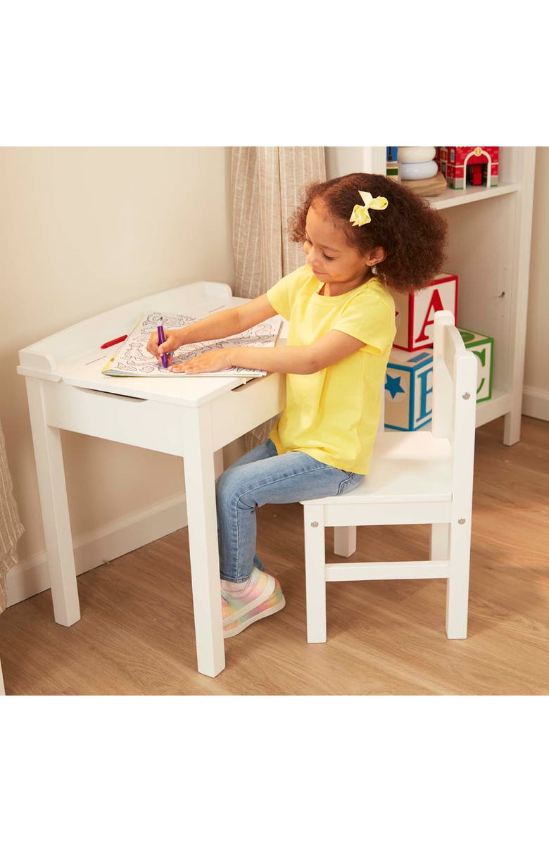 Melissa & doug wooden lift top desk chair Clearance