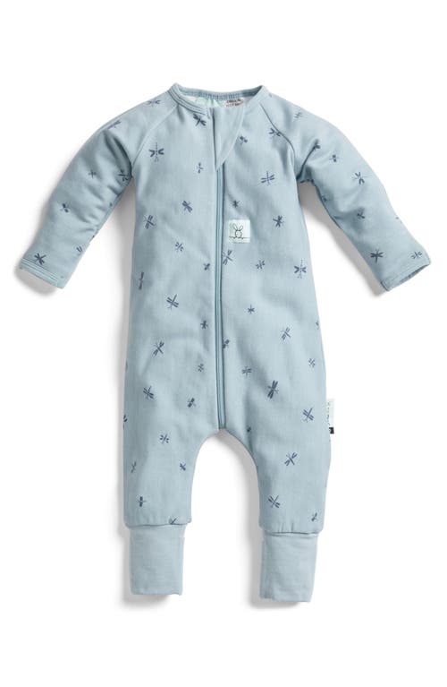 ergoPouch 1.0 TOG Long Sleeve Layering Romper in Dragonflies at Nordstrom
