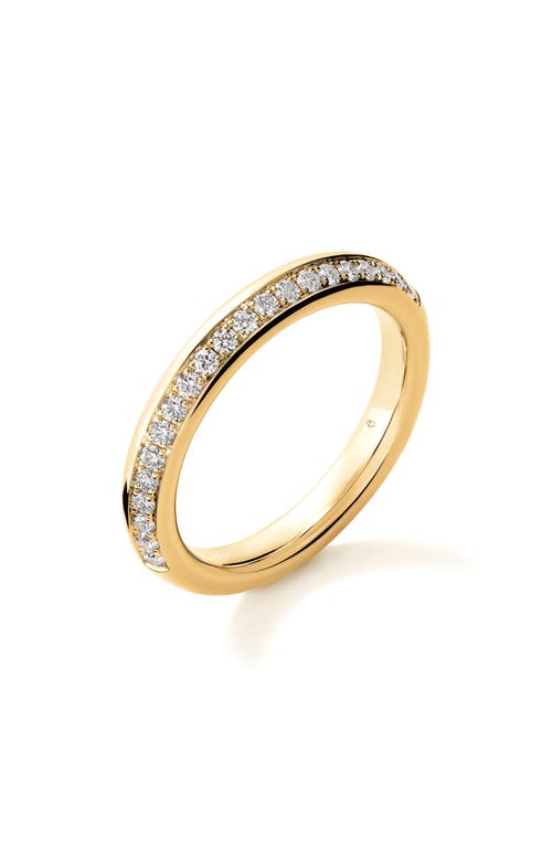 Hearts On Fire Barre Pavé Diamond Band Ring In Yellow Gold/diamond